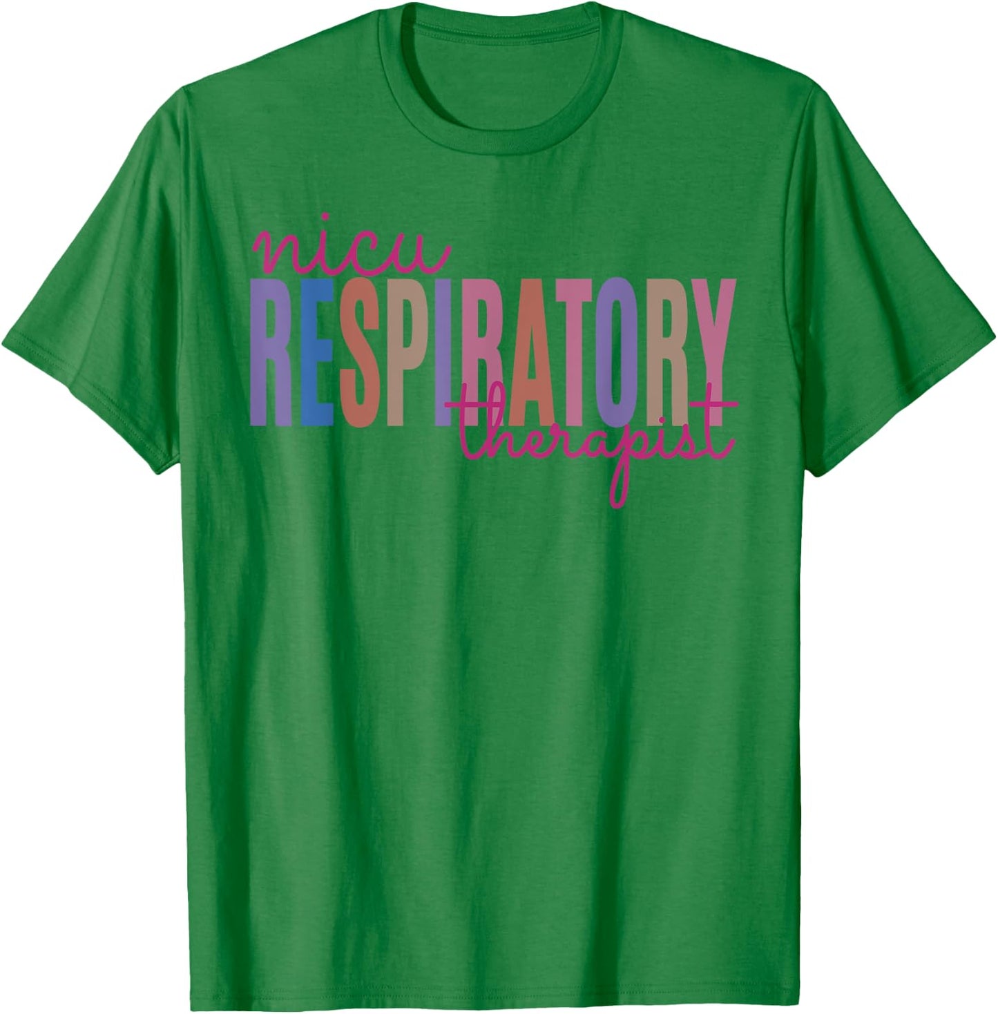 NICU Respiratory Therapist T-Shirt - T-Shirt | Irish Green
