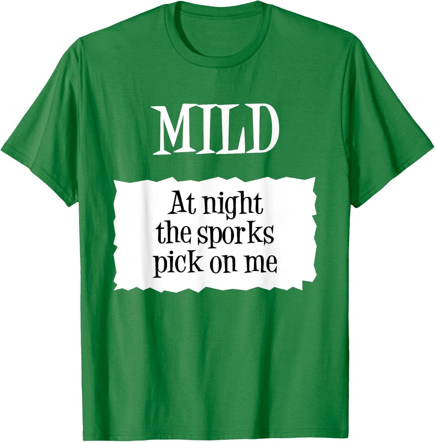 Mild Taco Sauce Halloween Packet Costume T-Shirt - T-Shirt | Irish Green