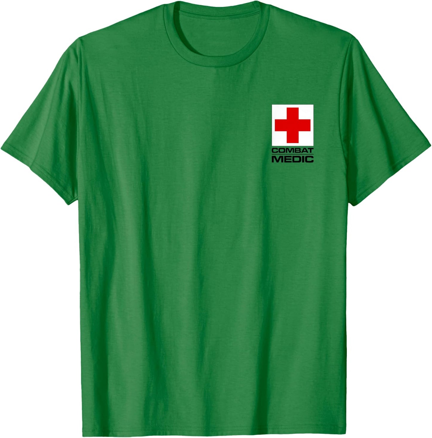 Combat Medic Specialist Army Armed Forces T-Shirt - T-Shirt | Irish Green