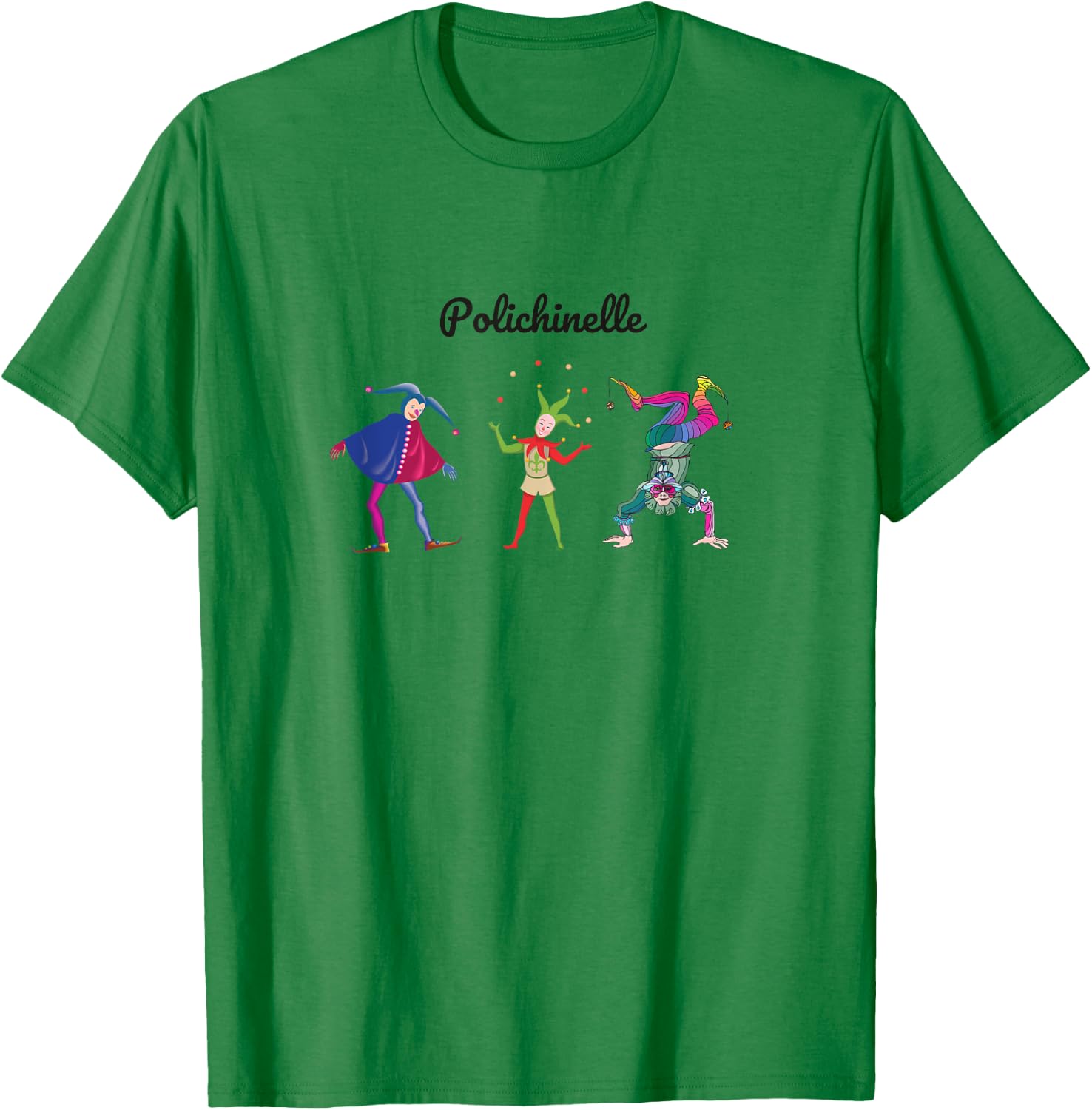POLICHINELLE NUTCRACKER Christmas Ballet Dancer Graphic T-Shirt - T-Shirt | Irish Green