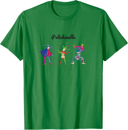 POLICHINELLE NUTCRACKER Christmas Ballet Dancer Graphic T-Shirt - T-Shirt | Irish Green
