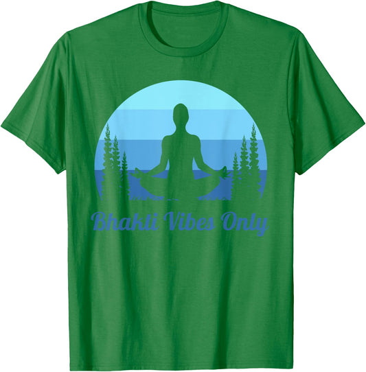 Bhakti Yoga Lotus Quote T-Shirt - T-Shirt | Irish Green