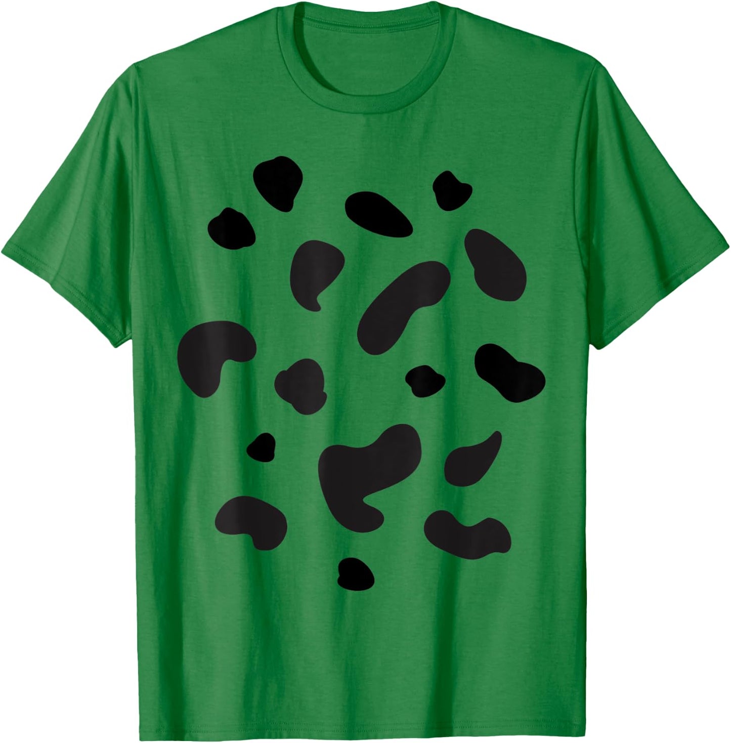 dalmatian cow stains spots Carnival Costume T-Shirt - T-Shirt | Irish Green