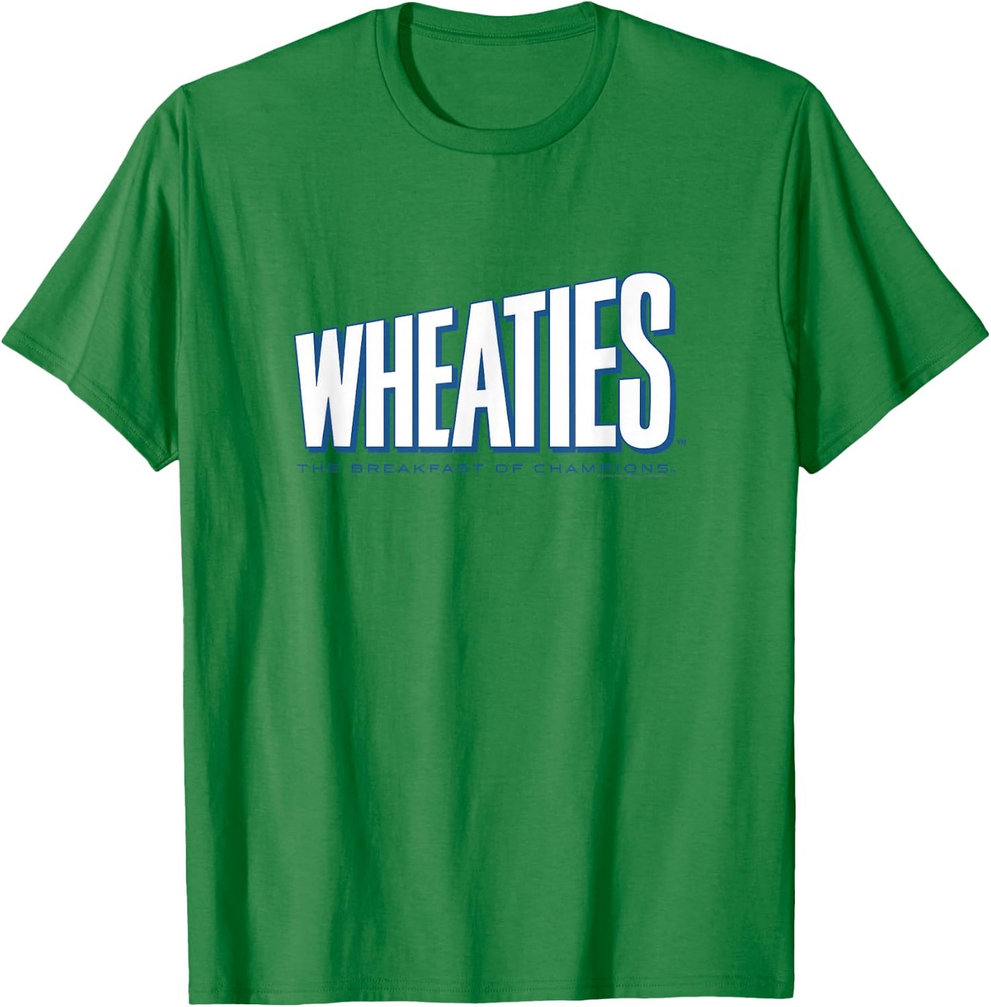 Wheaties The Breakfast Of Champions Iconic Classic Logo T-Shirt - T-Shirt | Irish Green
