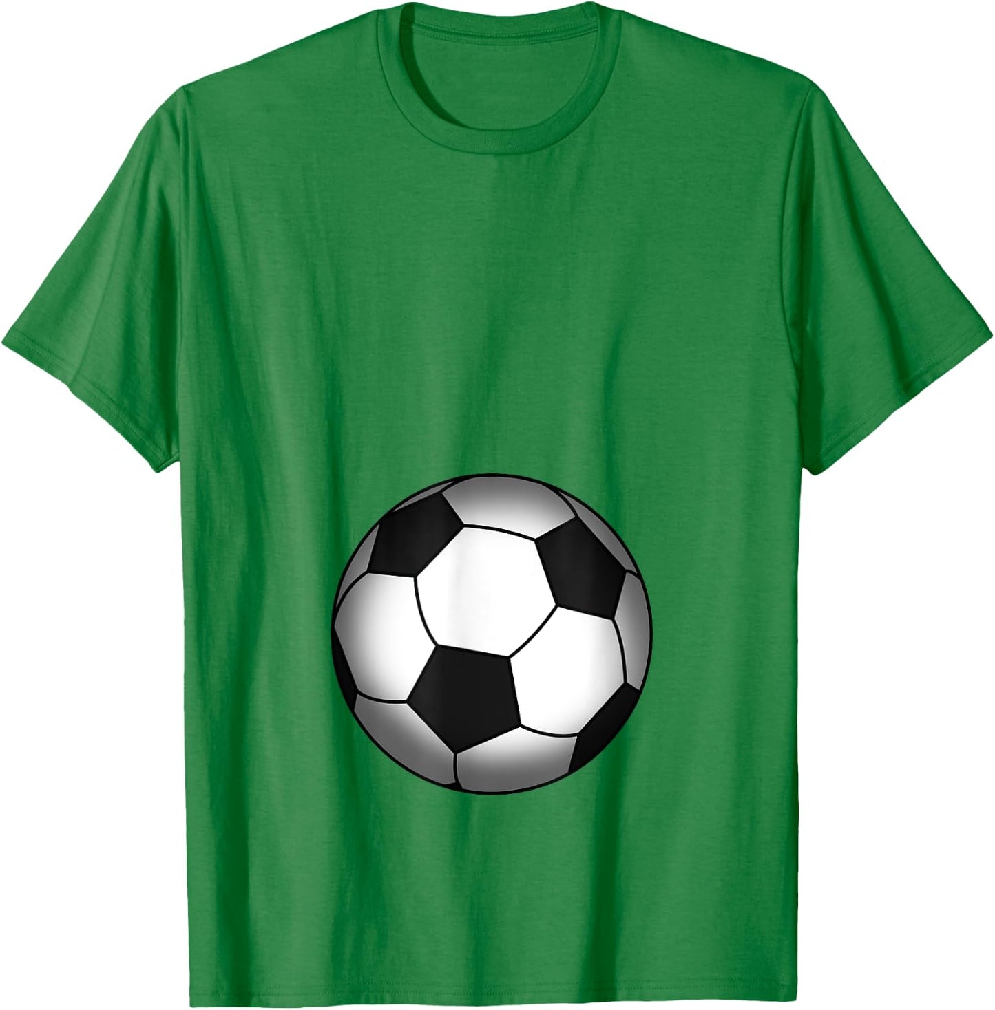 Funny Soccer Player Belly Pregnant Mama T-Shirt - T-Shirt | Irish Green