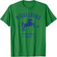 Middleburg Virginia USA Equestrian Horse Distressed Design T-Shirt - T-Shirt | Irish Green