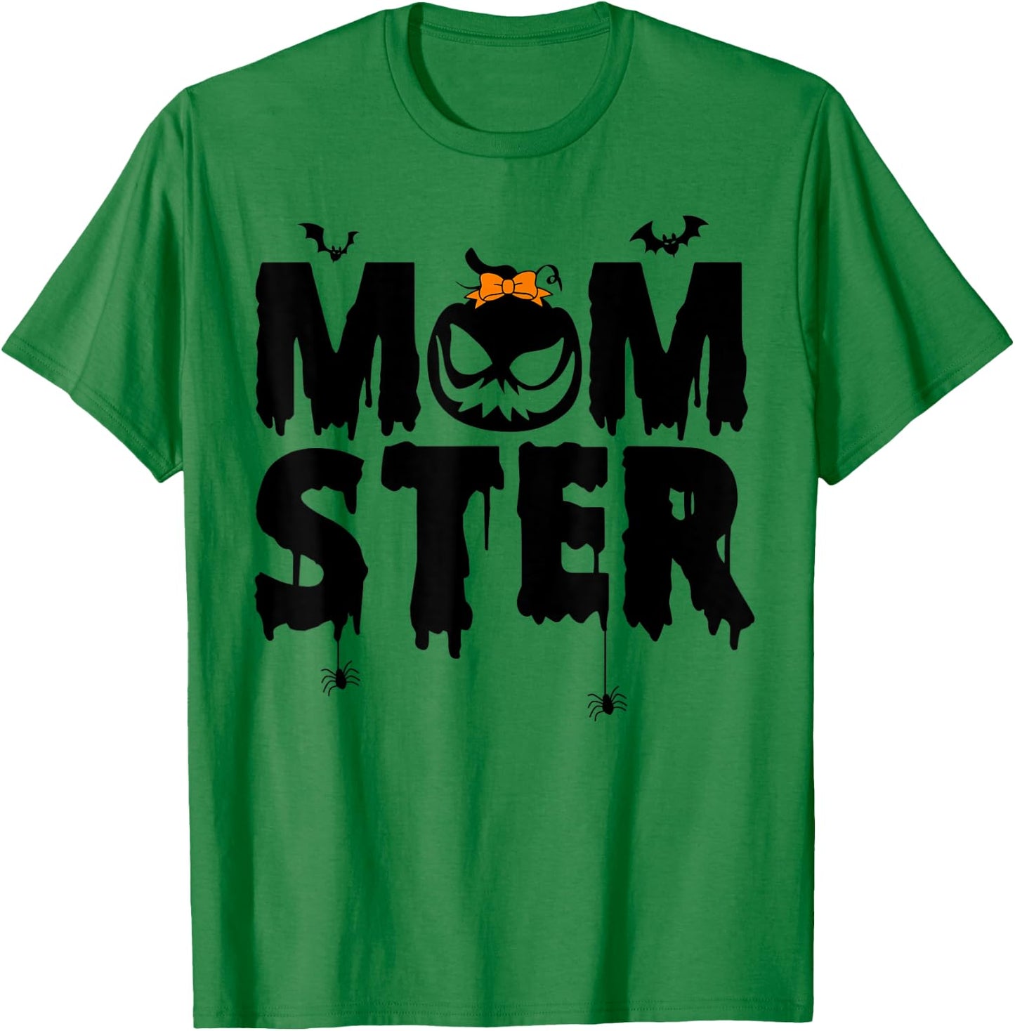 Momster Shirt Halloween Mom Costume Monster Momster Women T-Shirt - T-Shirt | Irish Green