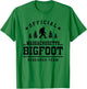 Official Massachusetts Bigfoot Research Team T-Shirt - T-Shirt | Irish Green