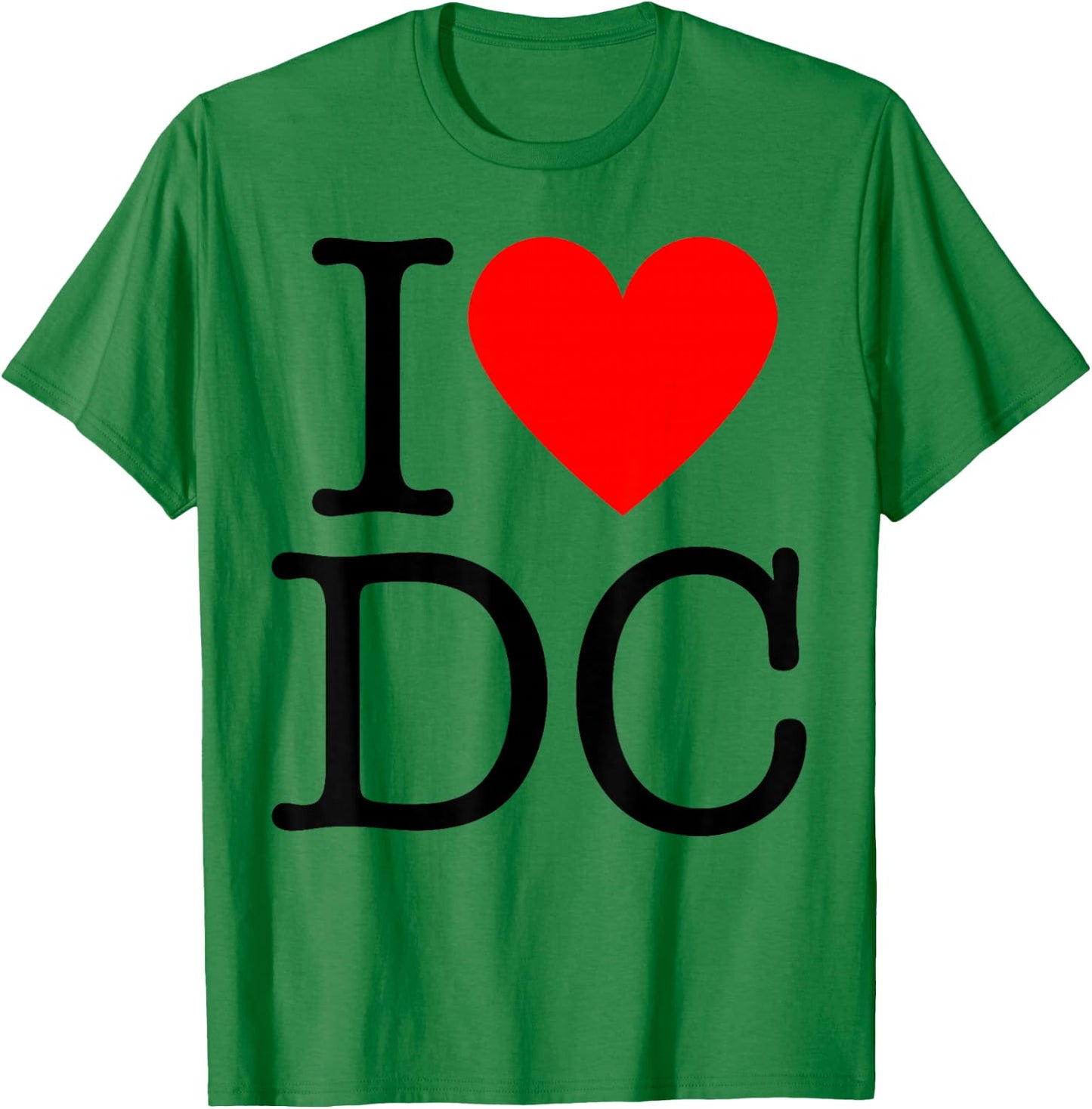 I Heart Washington - I Love DC T-Shirt - T-Shirt | Irish Green