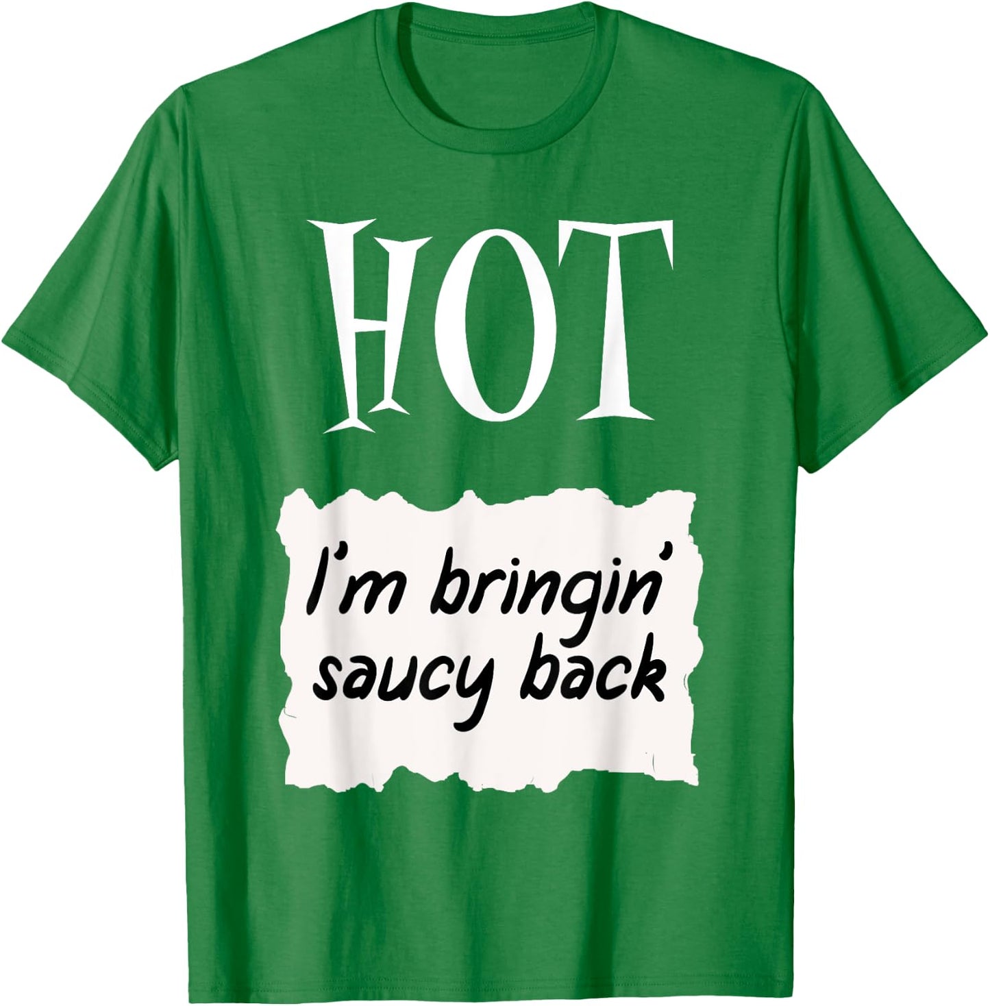 HOT SAUCES Group Halloween Costumes TACO SAUCE T-Shirt - T-Shirt | Irish Green
