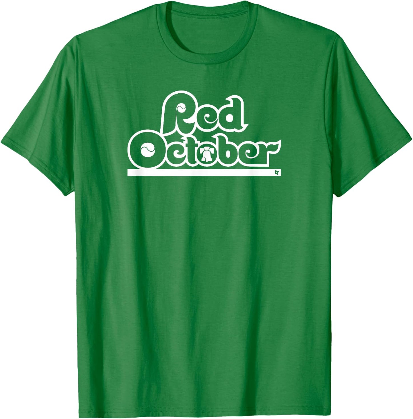 Red October - Philadelphia Baseball T-Shirt - T-Shirt | Irish Green