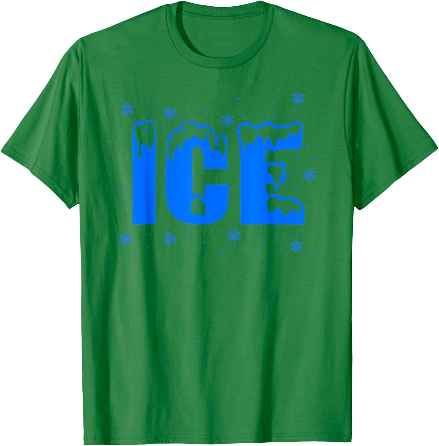 Frozen Ice Bag Funny Halloween Costume Ice Ice And Baby T-Shirt - T-Shirt | Irish Green