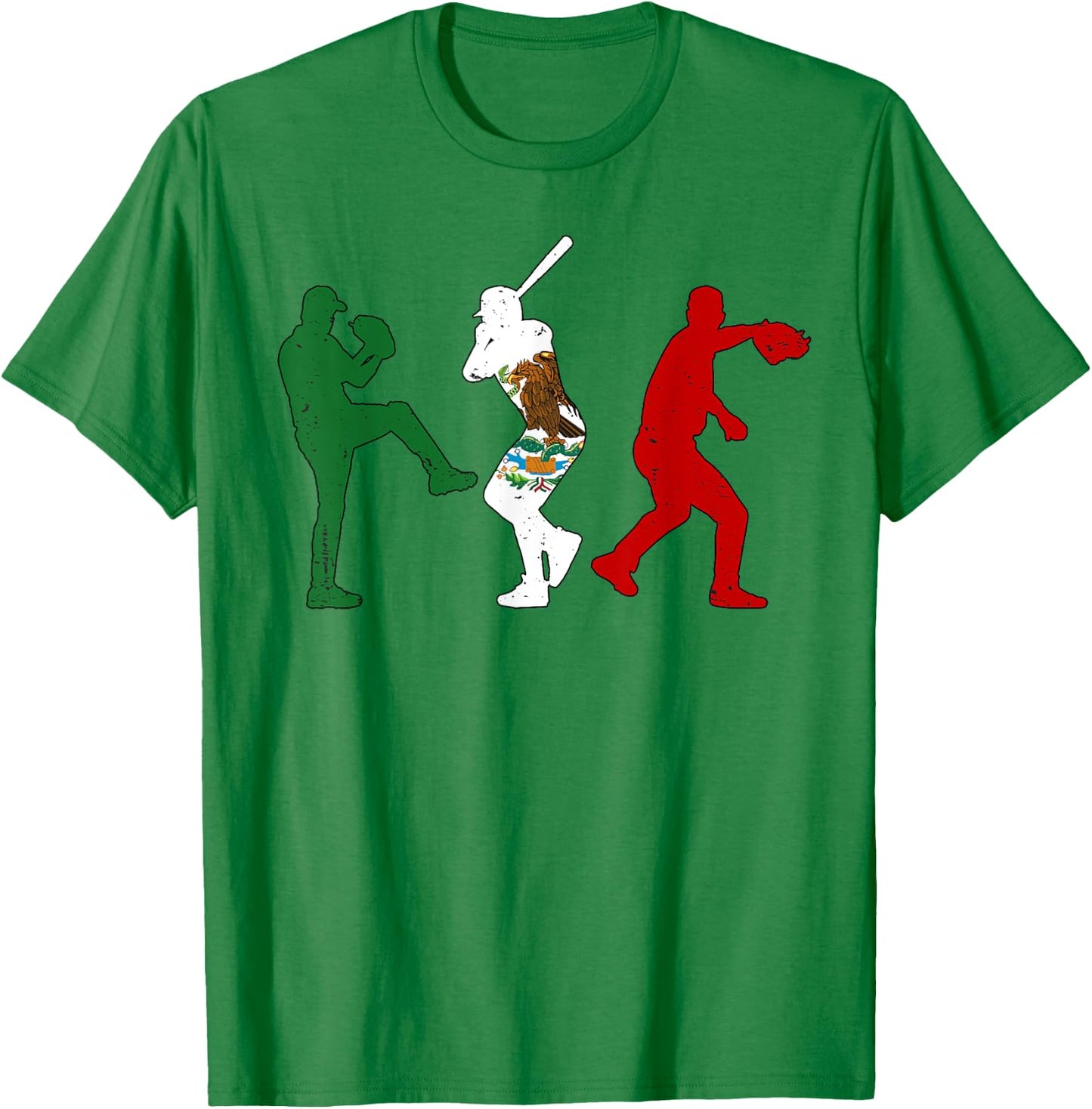 Cinco De Mayo Outfit Baseball Mexico Mexican Flag Boy Men T-Shirt - T-Shirt | Irish Green
