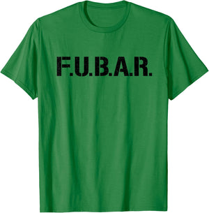 Fubar F.u.b.a.r. Acronym T-Shirt - T-Shirt | Irish Green