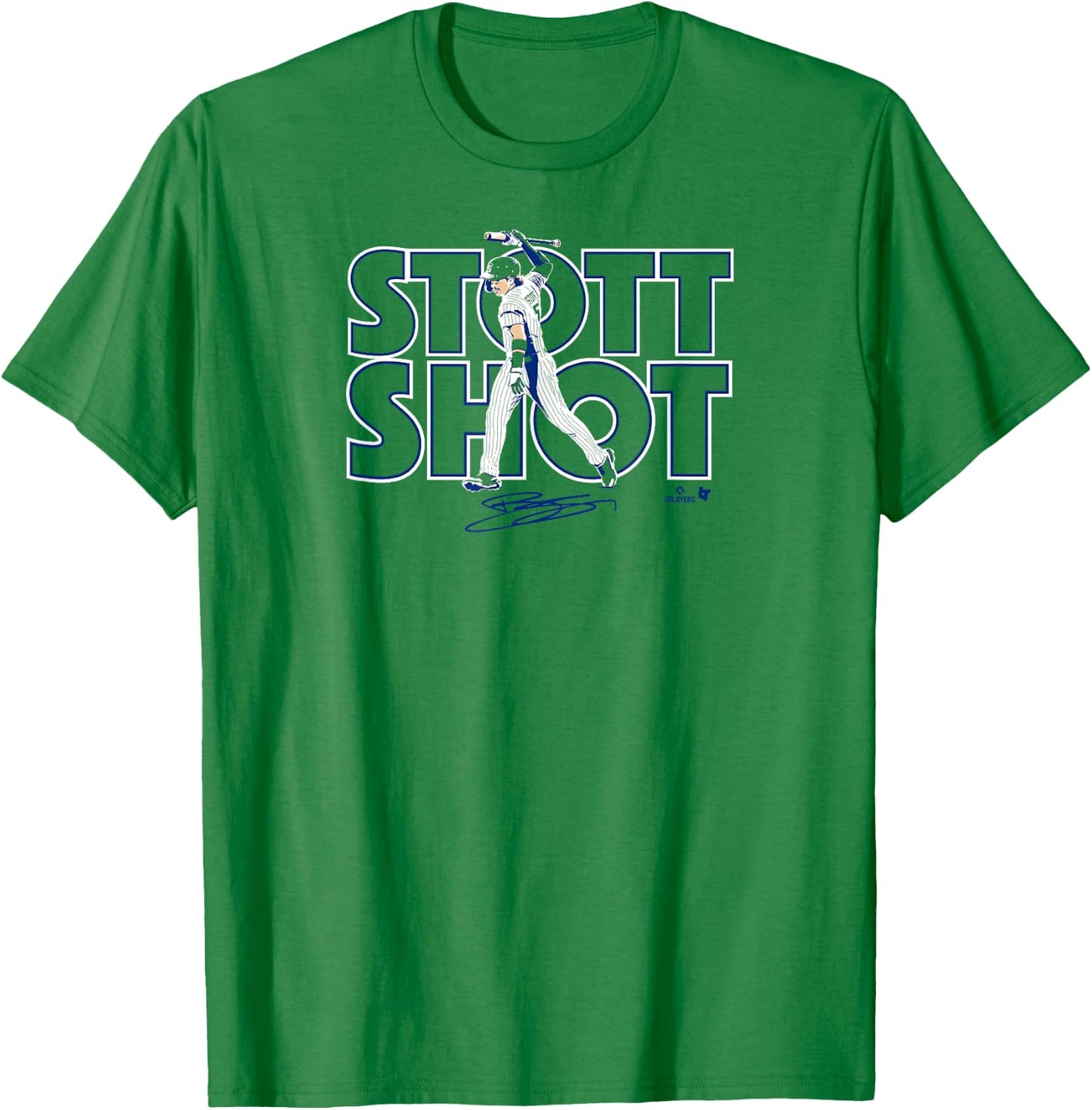 Bryson Stott - Stott Shot - Philadelphia Baseball T-Shirt - T-Shirt | Irish Green