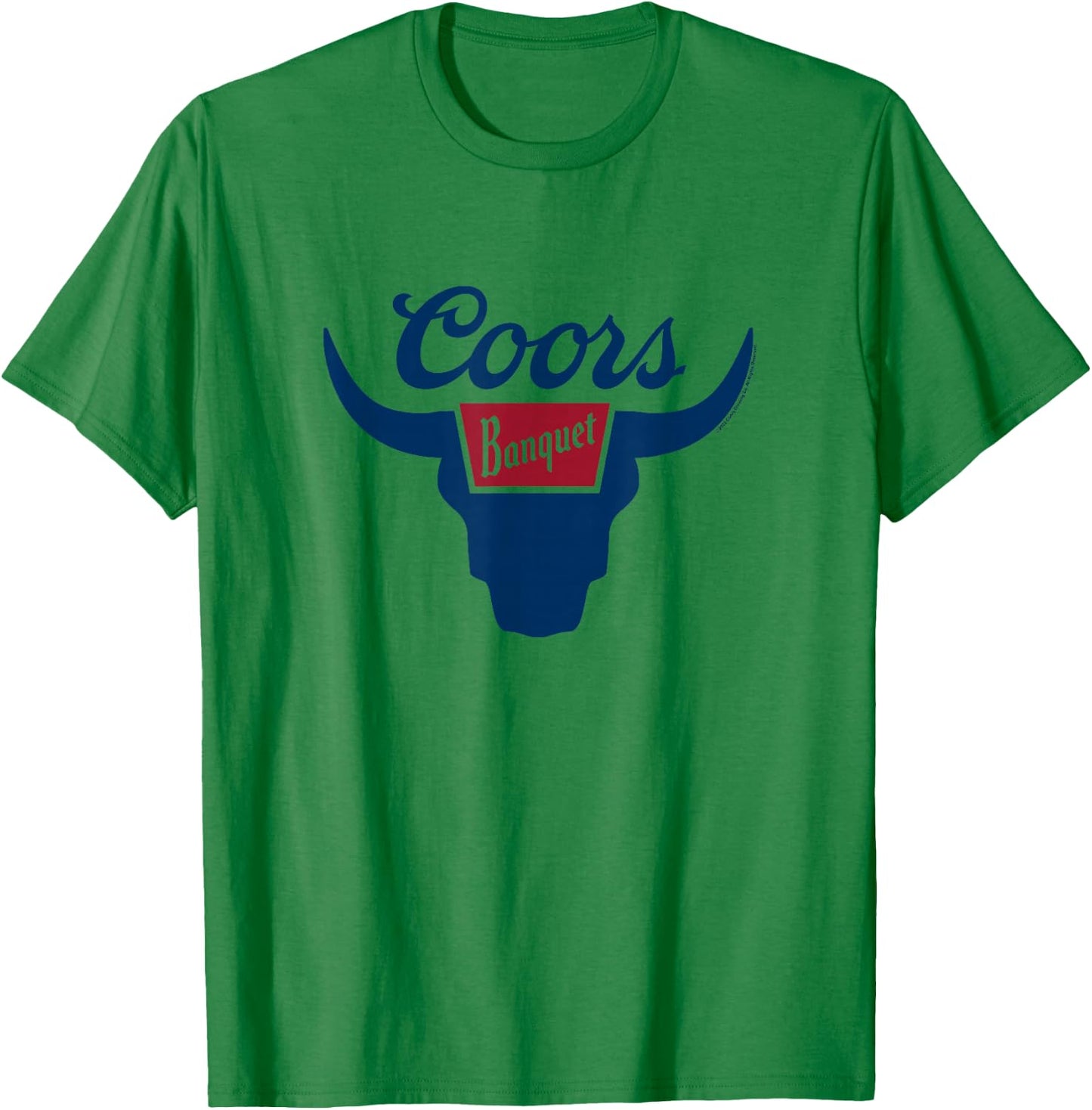 Coors Brewing Company Coors Banquet Rodeo Big Chest Logo T-Shirt - T-Shirt | Irish Green
