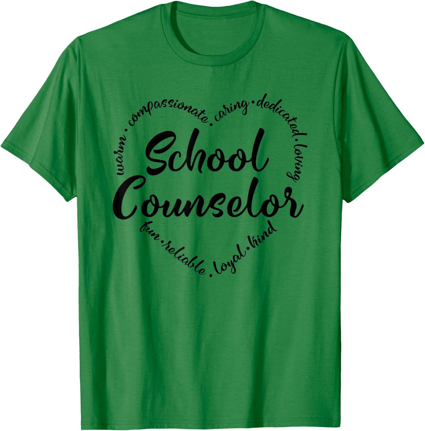 School Counselor Guidance Counselor Schools Counseling T-Shirt - T-Shirt | Irish Green