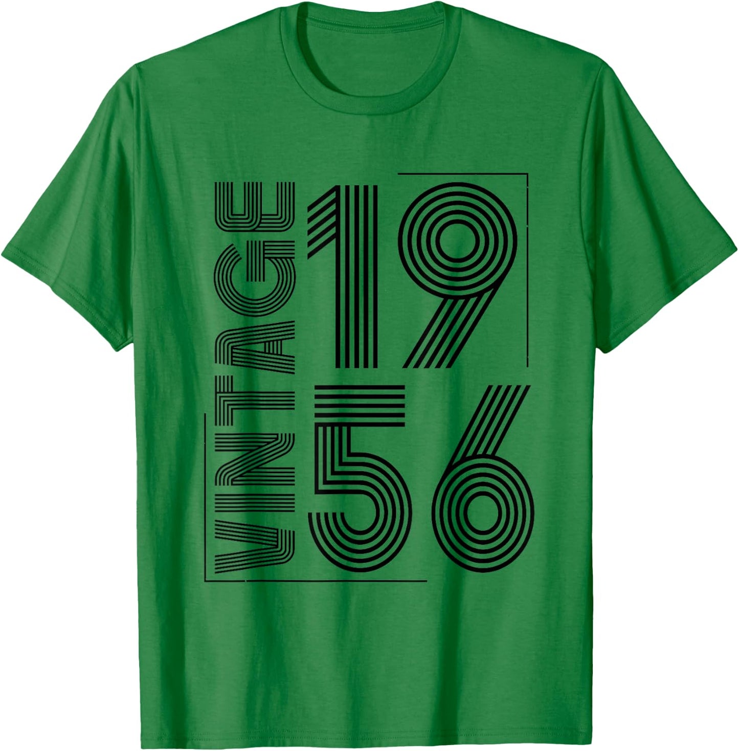 Vintage 1956 T Shirts Retro Funny 1956 Birthday T-Shirt - T-Shirt | Irish Green
