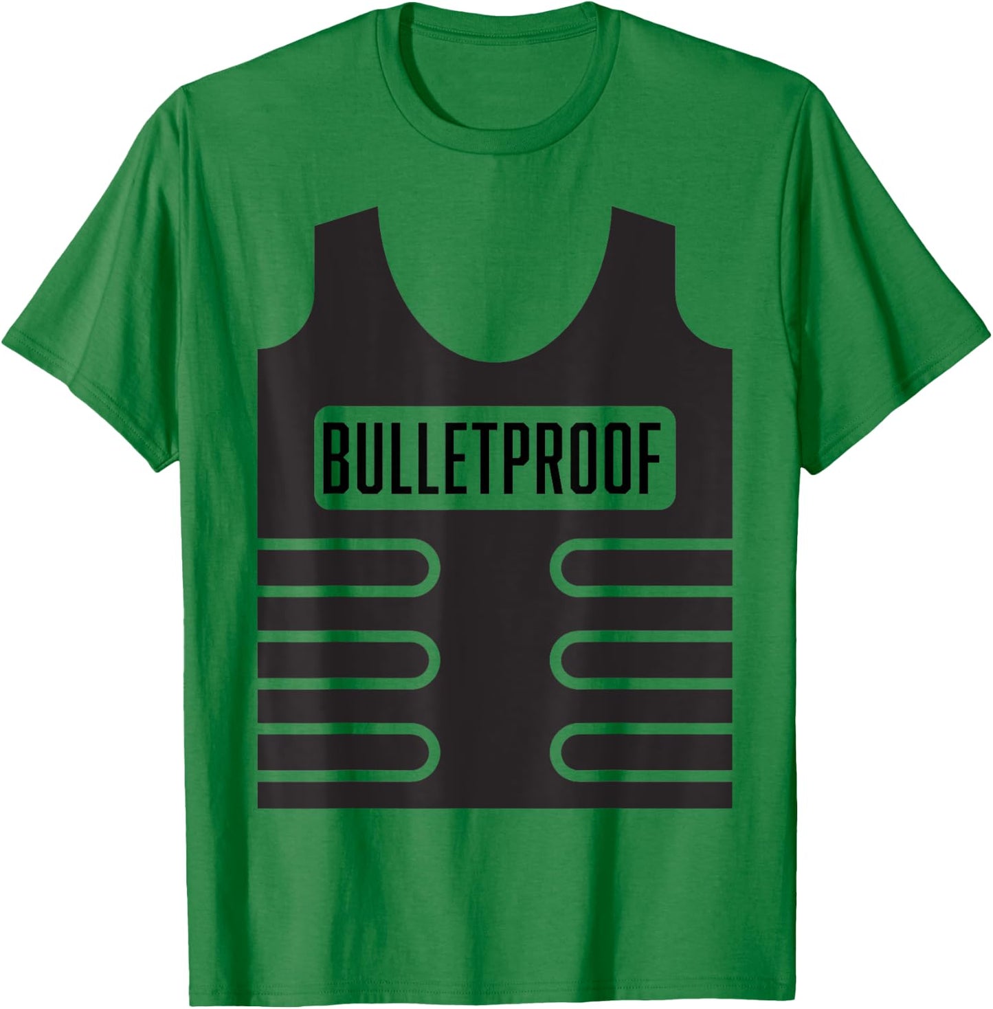Police Vest Halloween Outfit Bulletproof T-Shirt - T-Shirt | Irish Green
