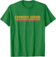 Vintage Fenwick Island, DE Delaware Retro 70s Style Vacay T-Shirt - T-Shirt | Irish Green