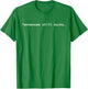 Tennessee Still Sucks Funny Minimalist Hater T-Shirt - T-Shirt | Irish Green