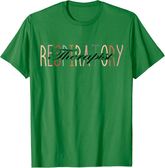 Respiratory Therapy Lungs RT Sunflower Respiratory Therapist T-Shirt - T-Shirt | Irish Green