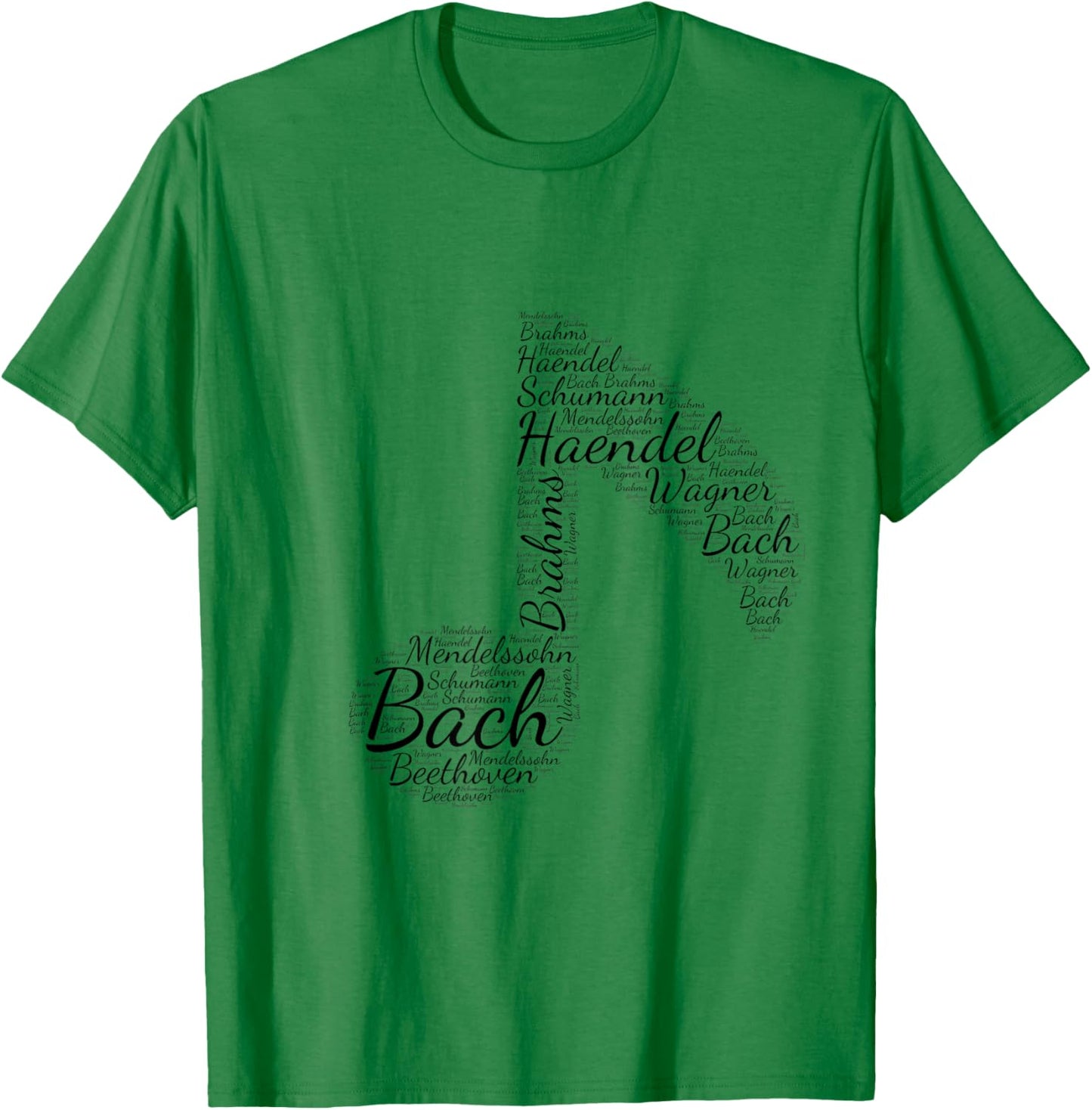 Music Note Classical music classical musicians music lovers T-Shirt - T-Shirt | Irish Green