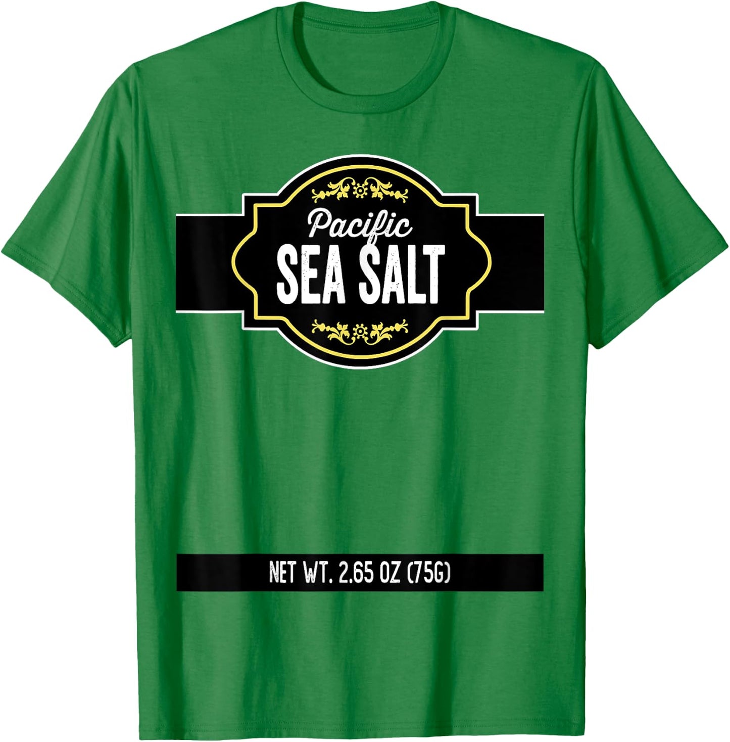 Pacific Sea Salt Spice Rack Simple Halloween Team Costume T-Shirt - T-Shirt | Irish Green