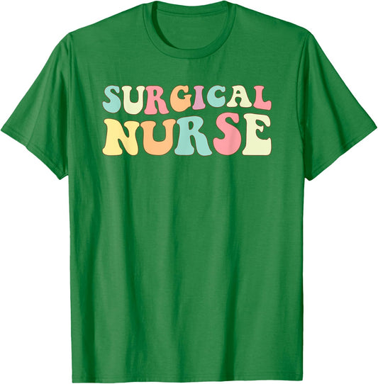 OR Nurse Surgical nurse Nurses Day T-Shirt - T-Shirt | Irish Green