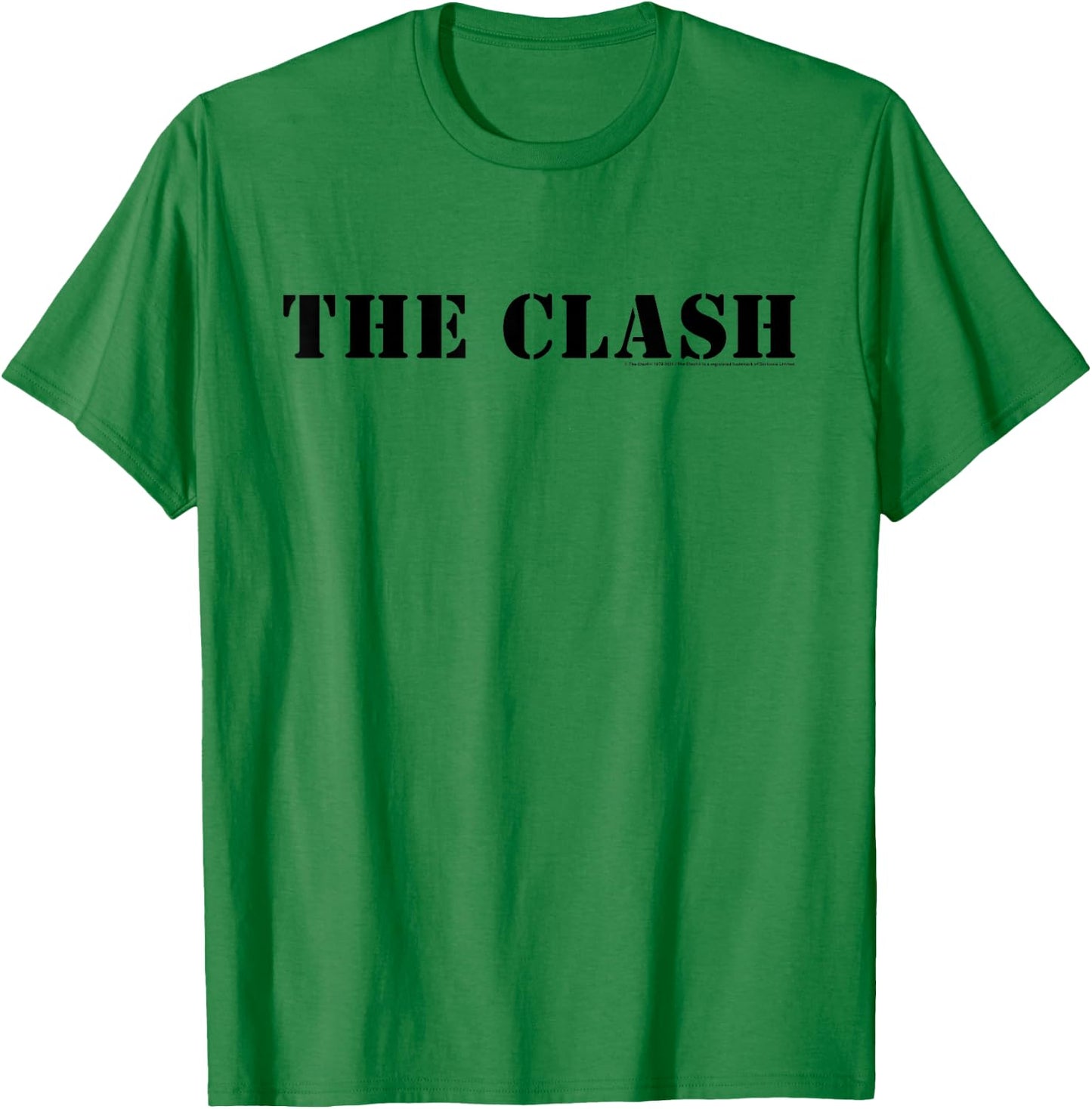 The Clash - Ember Logo T-Shirt - T-Shirt | Irish Green