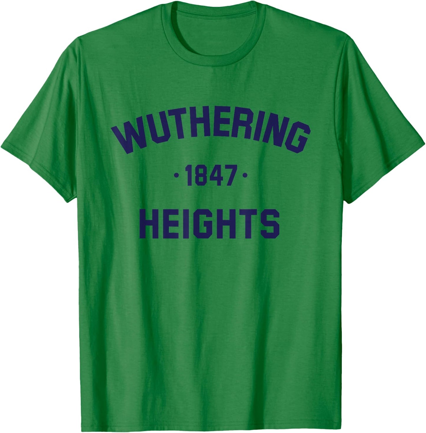 Wuthering Heights by Emily Bronte - Booklover T-Shirt - T-Shirt | Irish Green