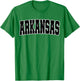 Arkansas Vintage Style T-Shirt - T-Shirt | Irish Green