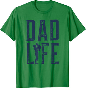 Dad Life Boy Dad T-Shirt - T-Shirt | Irish Green