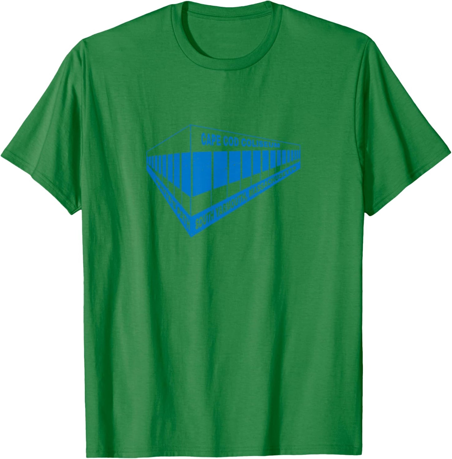 Cape Cod Coliseum Retro Music Concert Hall Vintage Graphic T-Shirt - T-Shirt | Irish Green