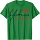 Yeshua Shirt Hebrew Word of God Christian Religious Verse T-Shirt - T-Shirt | Irish Green