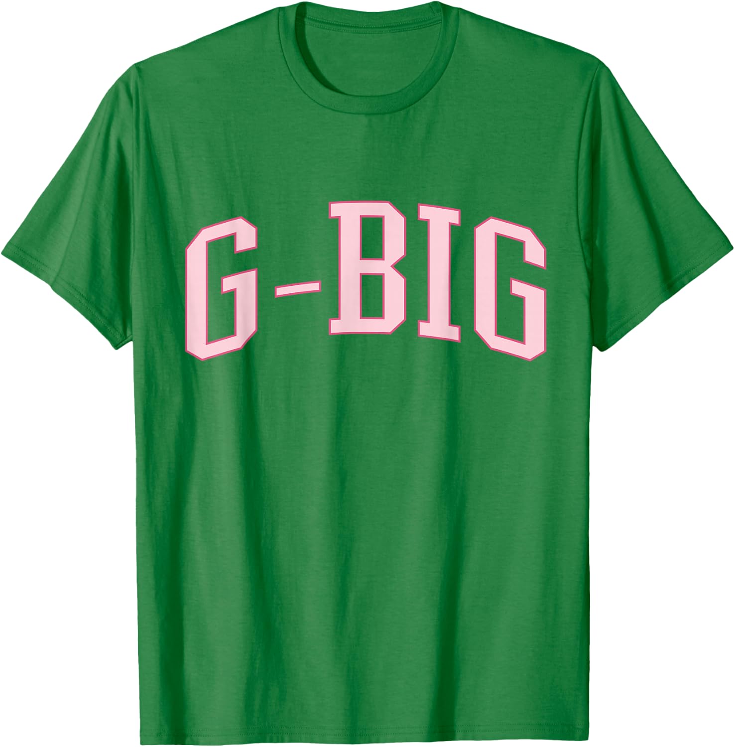 Preppy Pink Big Little Sorority Gbig T-Shirt - T-Shirt | Irish Green