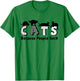 Cats Because People Suck Feline Lover Funny T-Shirt - T-Shirt | Irish Green
