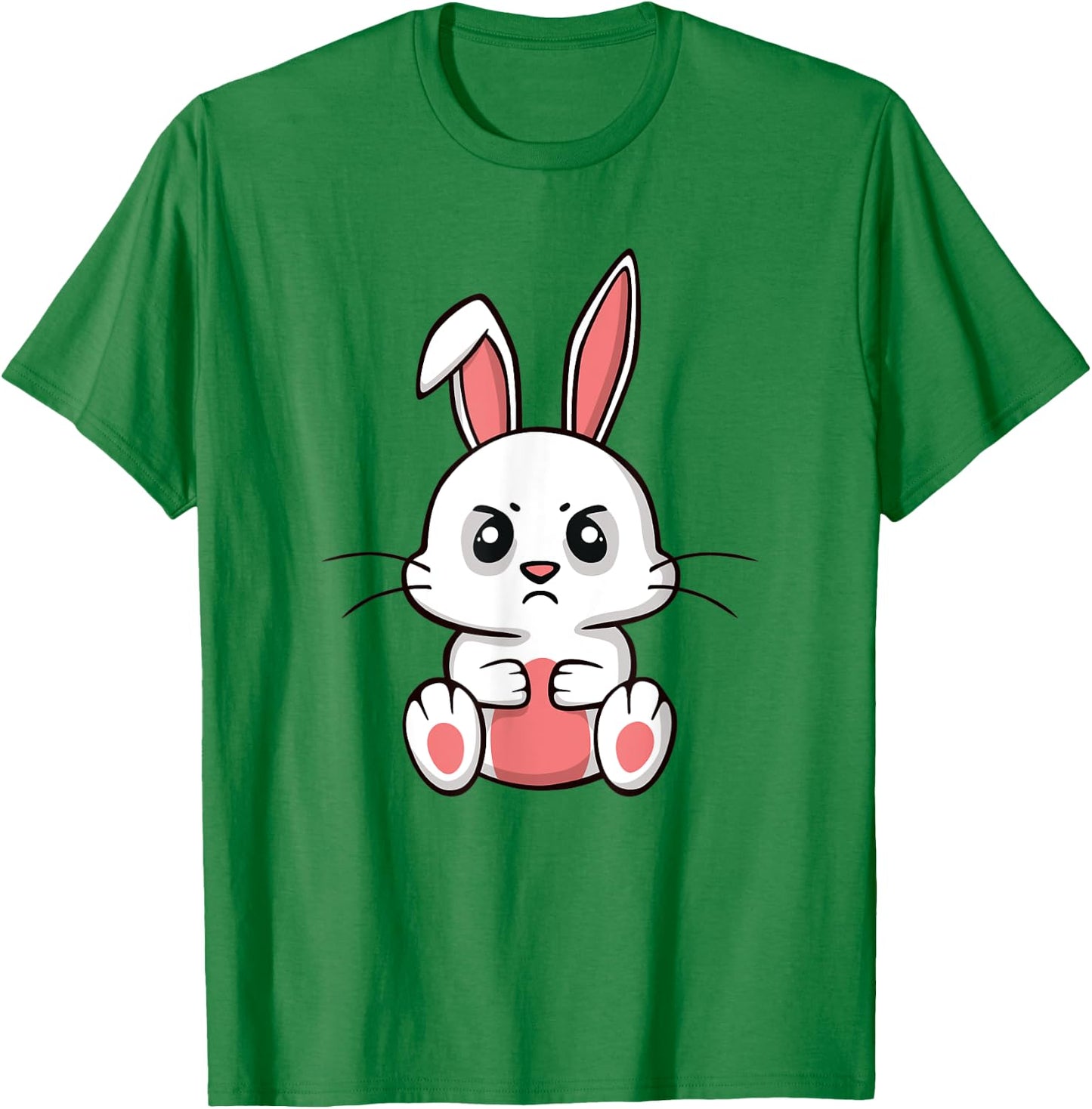 Angry Bunny T-Shirt - T-Shirt | Irish Green