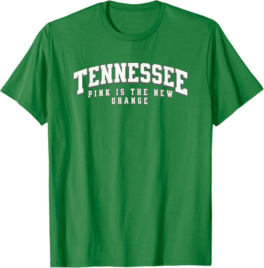 Tennessee Pink Breast Cancer Awareness - Switch to Pink Oct T-Shirt - T-Shirt | Irish Green