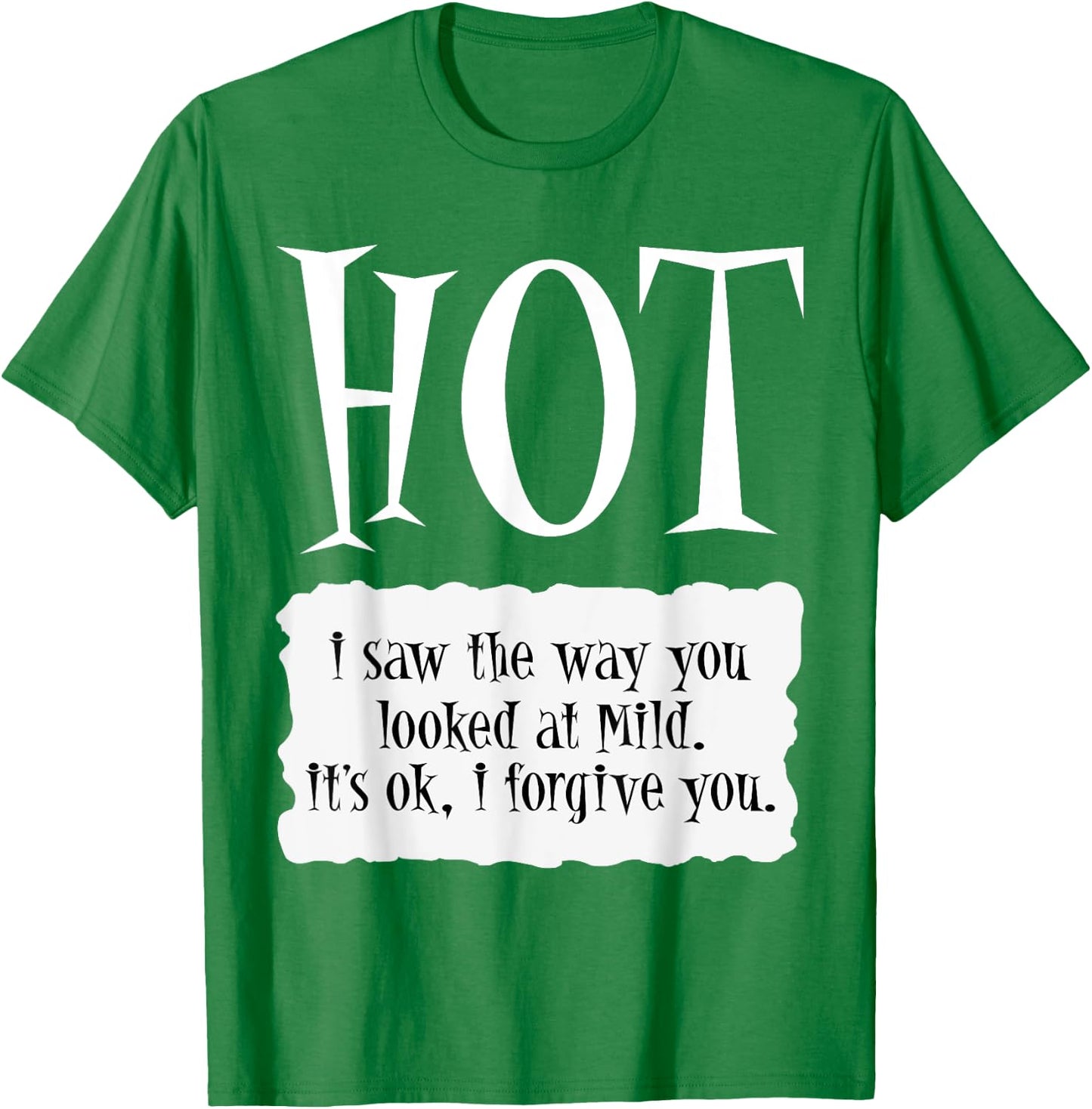 HOT - Hot Packet Halloween Taco Costume Uniform Easy DIY T-Shirt - T-Shirt | Irish Green