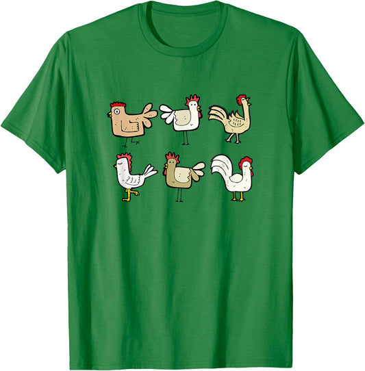 Chicken Shirt T-Shirt - T-Shirt | Irish Green