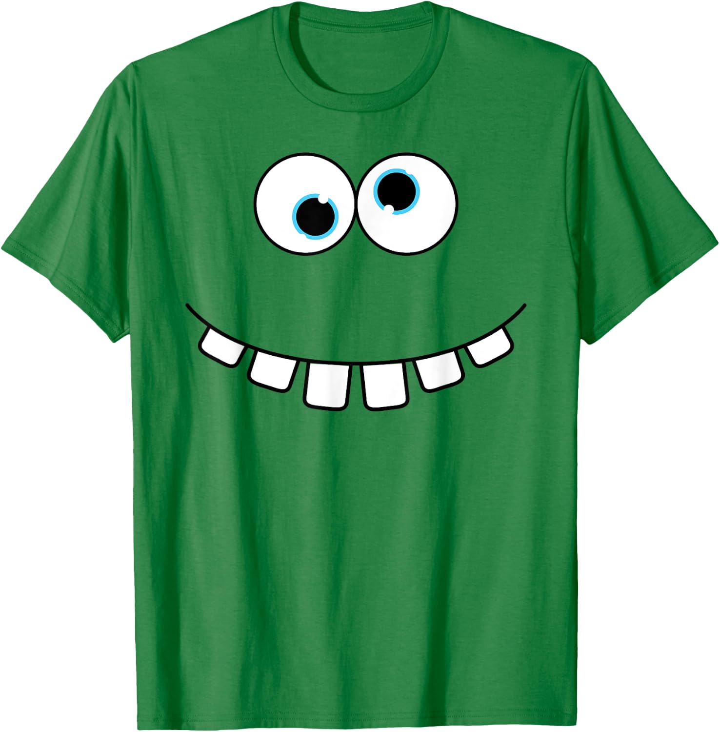 Silly Monster Face Group Costume Birthday Party Halloween T-Shirt - T-Shirt | Irish Green