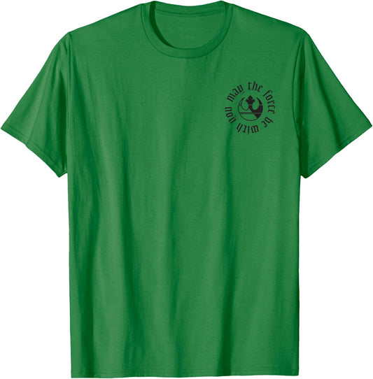 Star Wars Classic May The Force Be With You Rebel Pocket T-Shirt - T-Shirt | Irish Green