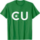 CU - Cuba Two Part Combo Design - Cuban Flag Part 1 T-Shirt - T-Shirt | Irish Green