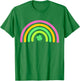 Green Four Leaf Clover Rainbow St Patrick's Day Boys Girl T-Shirt - T-Shirt | Irish Green