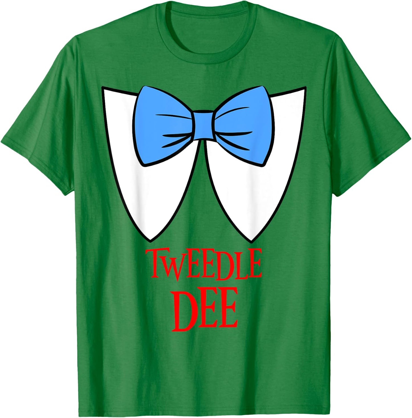 Tweedle Dee Costume Halloween Fairytale Character T-Shirt - T-Shirt | Irish Green