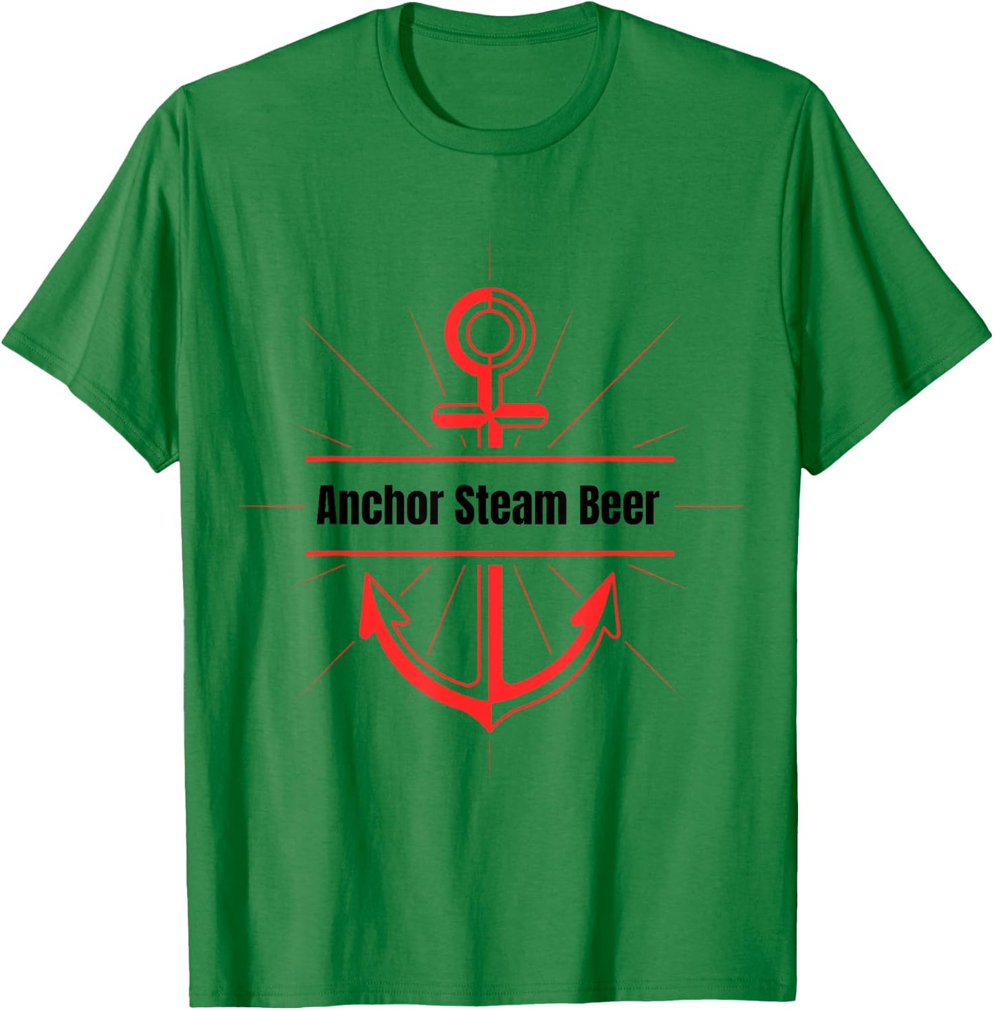 Anchor Steam Beer T-Shirt - T-Shirt | Irish Green
