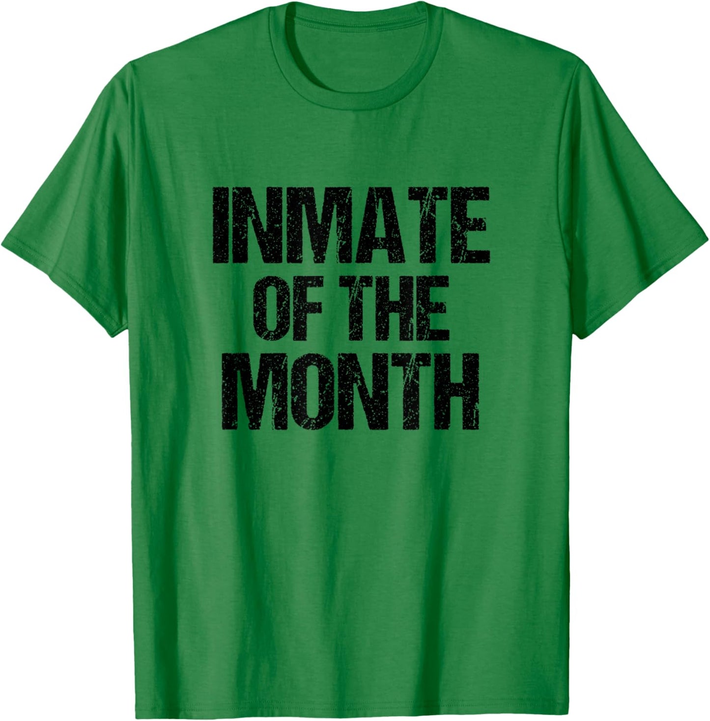 Prisoner Costume Prison Inmate of the Month County Jail T-Shirt - T-Shirt | Irish Green
