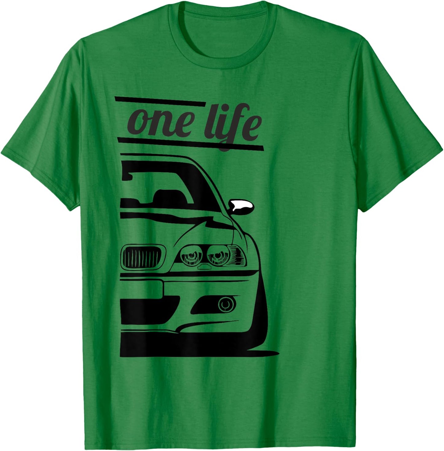 E46 3 Series - One Love One Life (Part 2/2) T-Shirt - T-Shirt | Irish Green