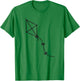 Kite Flying Enthusiast Kite Lover Gifts Women Kids T-Shirt - T-Shirt | Irish Green
